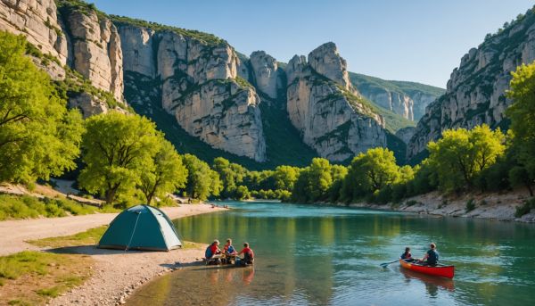 Guide pratique pour camper à vallon-pont-d'arc en ardèche