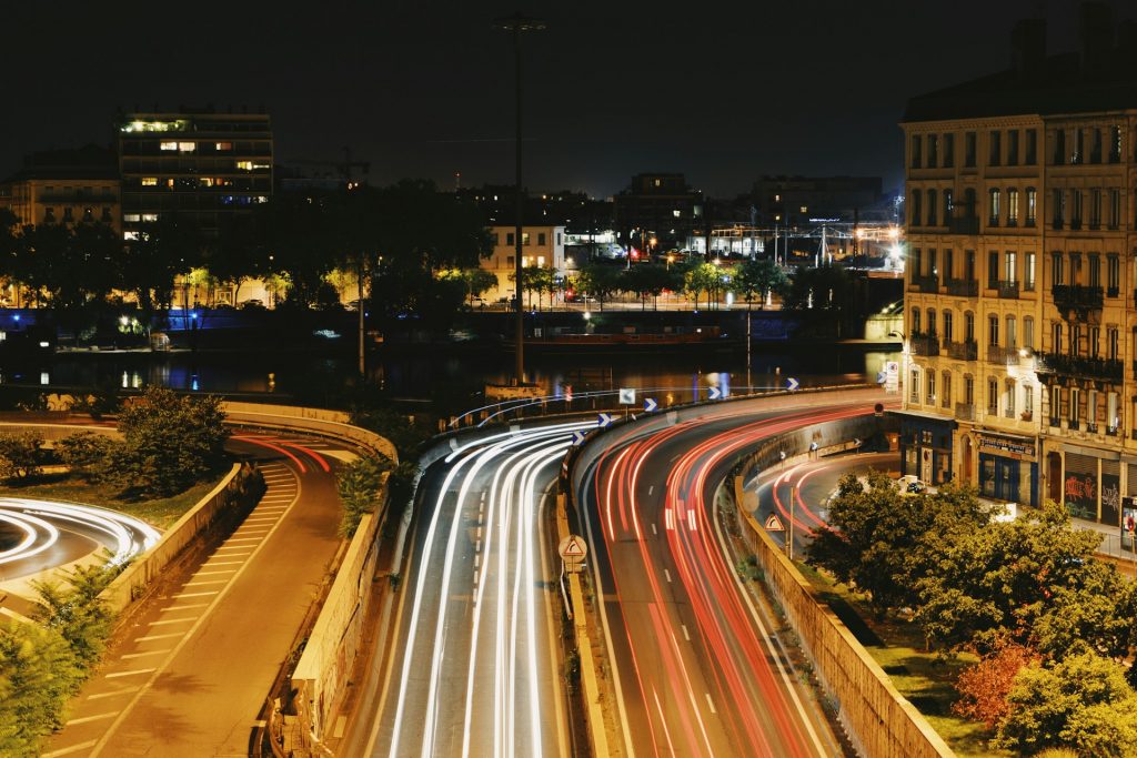 ville de lyon de nuit